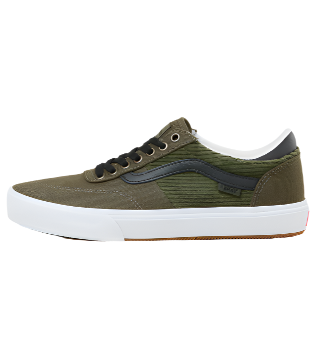 Gillbert Crockett Corduroy Olive Black