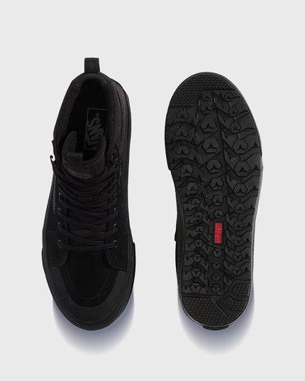 Vans Sk8-HI Waterproof Insulated Zwart boven en zoolaanzicht