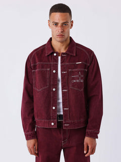 Project X Paris Knock Out Jacket Bordeaux