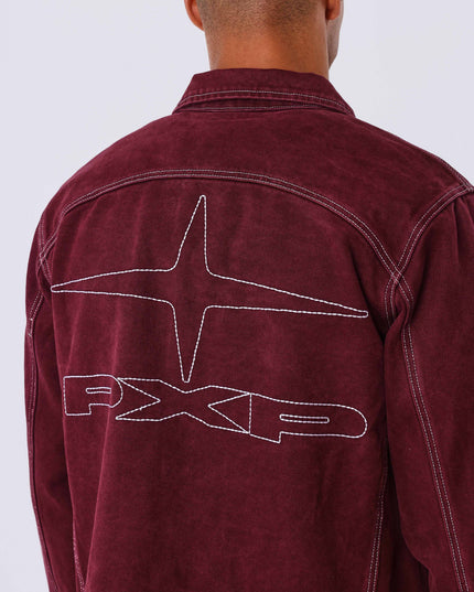 Project X Paris Knock Out Jacket Bordeaux