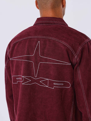 Project X Paris Knock Out Jacket Bordeaux