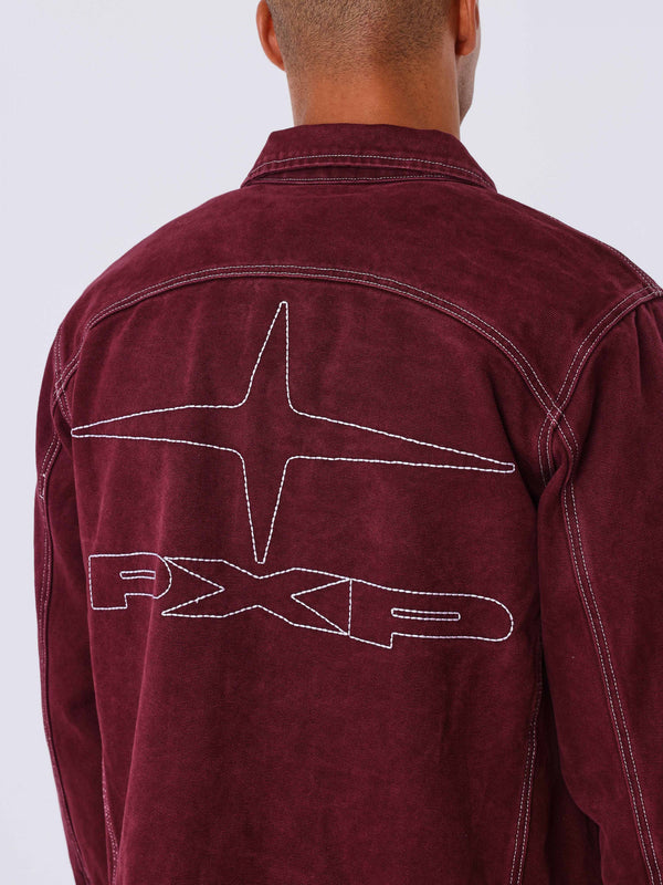 Project X Paris Knock Out Jacket Bordeaux