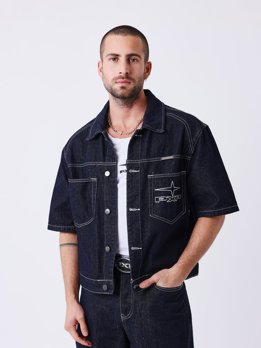 Project X Paris Shirt Knockout Blauw