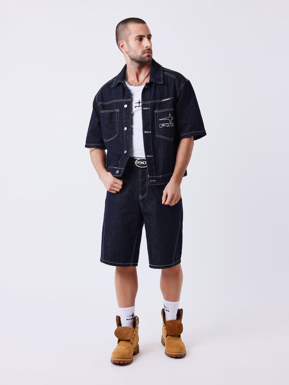 Project X Paris Shirt Knockout Blauw