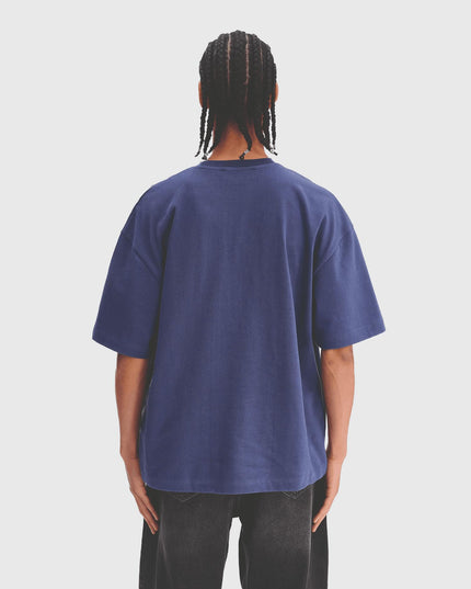 Vicinity Six Shooter Dual t-Shirt Navy achteraanicht