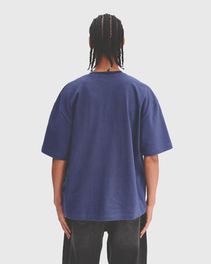 Vicinity Six Shooter Dual t-Shirt Navy achteraanicht