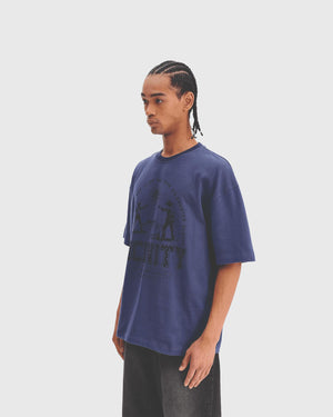 Vicinity Six Shooter Dual t-Shirt Navy zijaanzicht