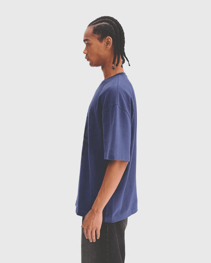 Vicinity Six Shooter Dual t-Shirt Navy zijaanzicht