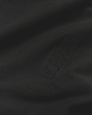Woodbird Juno Warp Acid T-shirt Washed Black