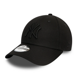 New Era New York Yankees MLB 9Forty Youth Cap Schwarz Schwarz