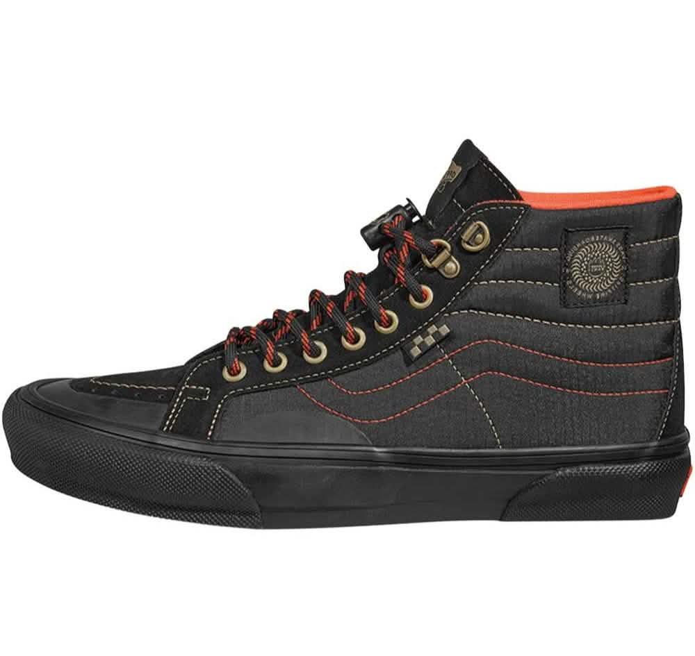 Skate Sk8-Hi Reissue Spitfire Black Flame