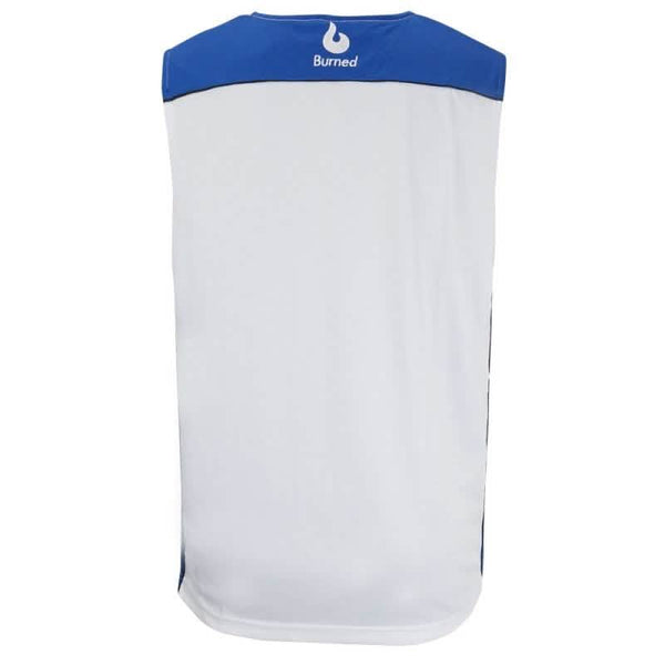 Burned Dubbelzijdig Jersey Blauw Wit