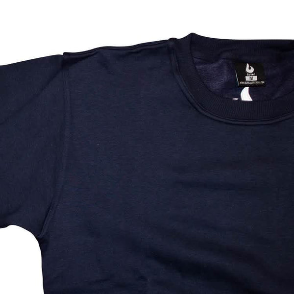 Burned Crewneck Navy
