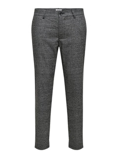 Mark Pants Check GW Medium grau Melange