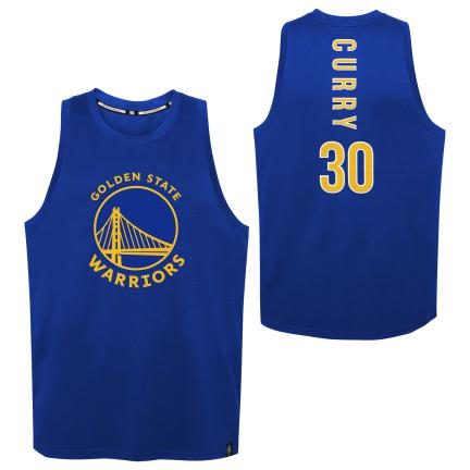 NBA Golde State Warriors Stephen Curry Jersey Bleu