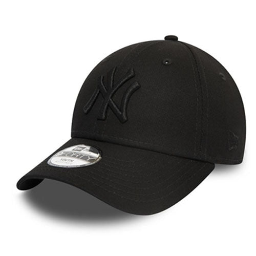 New Era New York Yankees MLB 9Forty Youth Cap Black Black