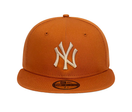 New York Yankees Fitted Cap Camel Beige