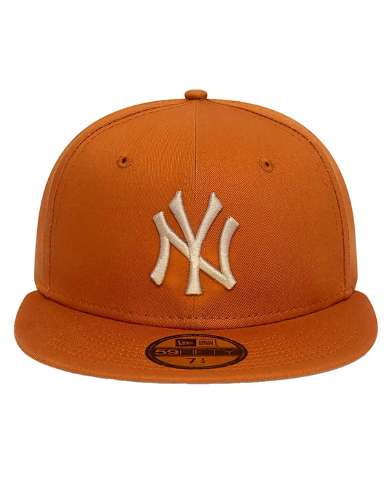 New York Yankees Fitted Cap Camel Beige