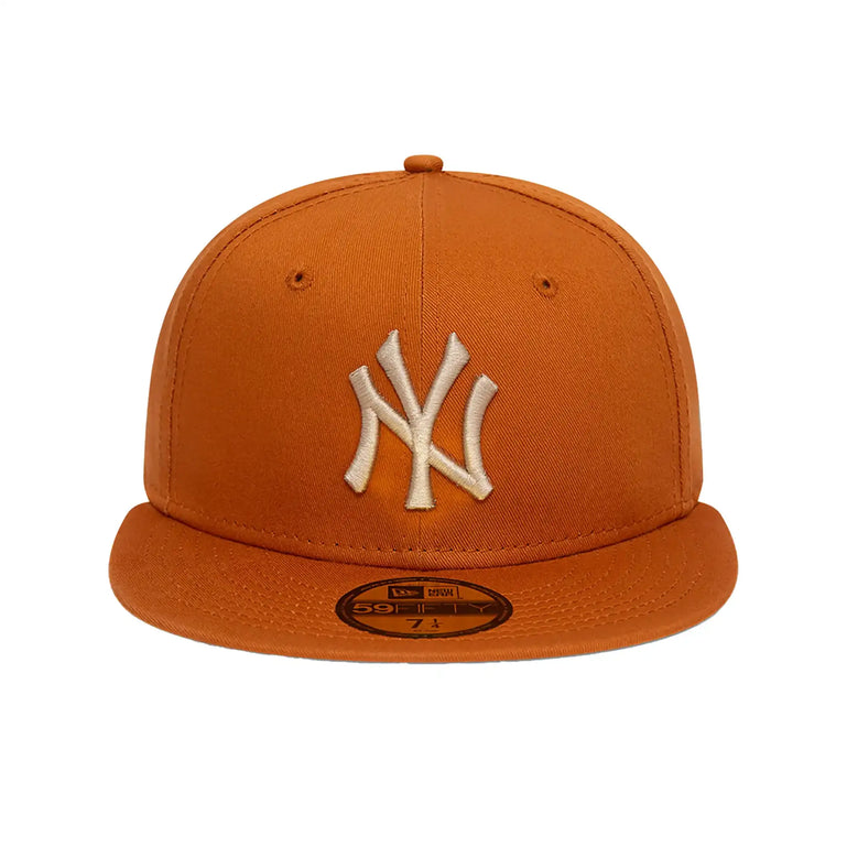 New York Yankees Fitted Cap Camel Beige