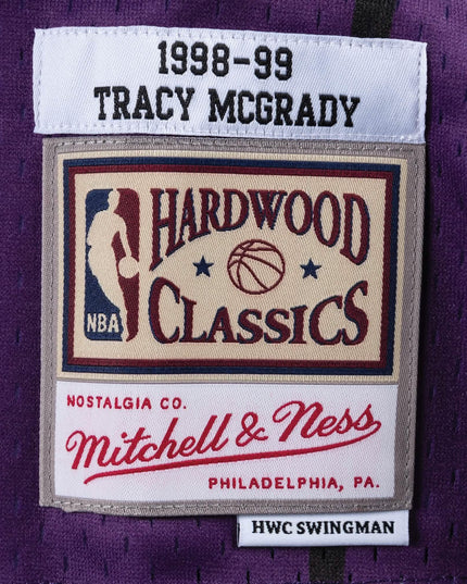 NBA Swingman Toronto Raptors Tracy McGrady 1998-99 Jersey Paars