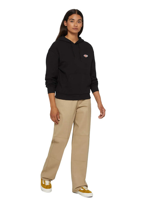 Dickies-Millersburg-Hoodie-Women-Black-Model-Full-Body