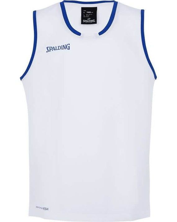 Débardeur Move Enfant Blanc Bleu