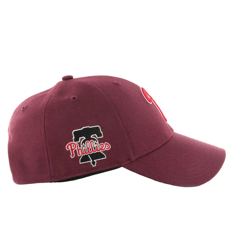 Philadelphia Phillies MVP Cap Dark Maroon