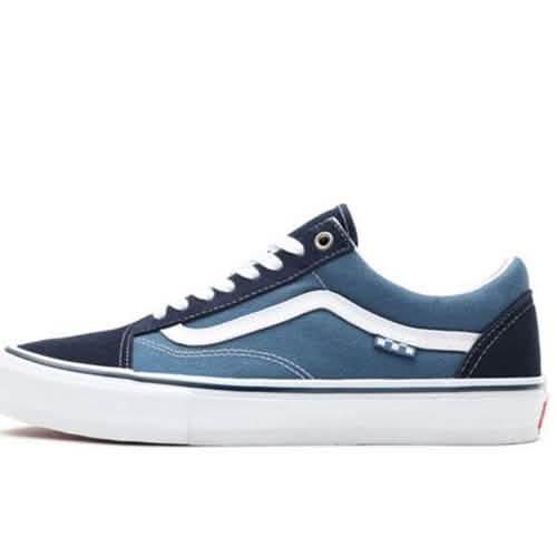 Old Skool Skate Darkblue White