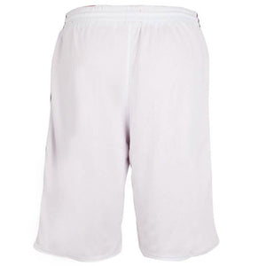 Burned Beidseitig Short Rot Weiß
