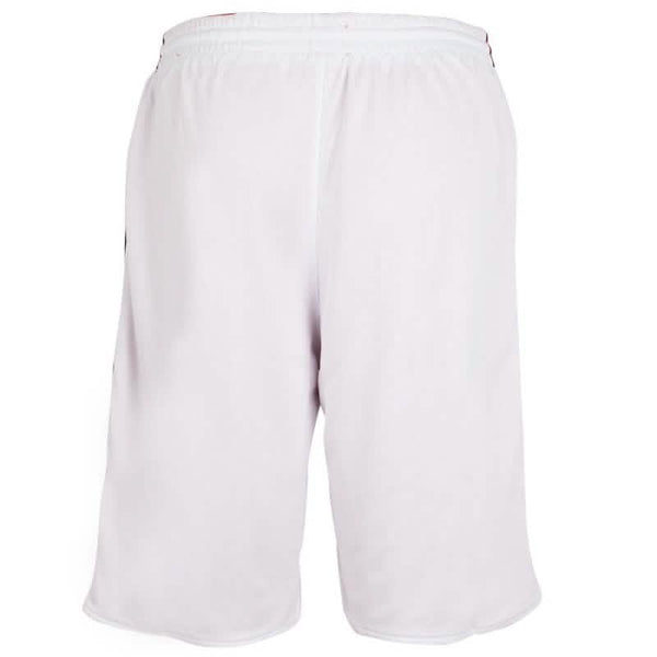 Burned Beidseitig Short Rot Weiß