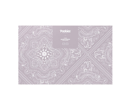2 Pack Paisley Boxers