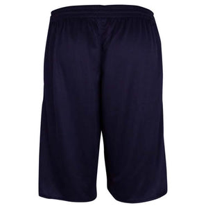 Burned Dubbelzijdig Short Donkerblauw Wit