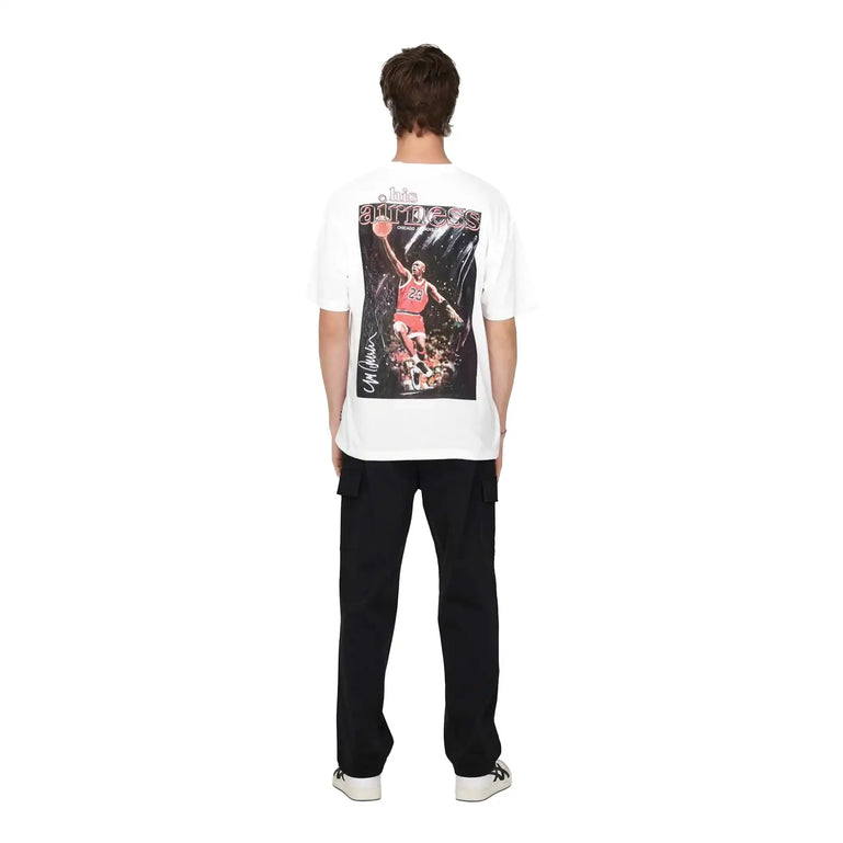 Michael Jordan Celebrity Relax Tee Wit