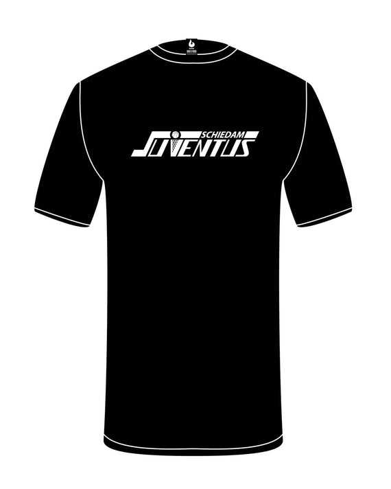 S.B.V. Juventus t-Shirt logo Zwart