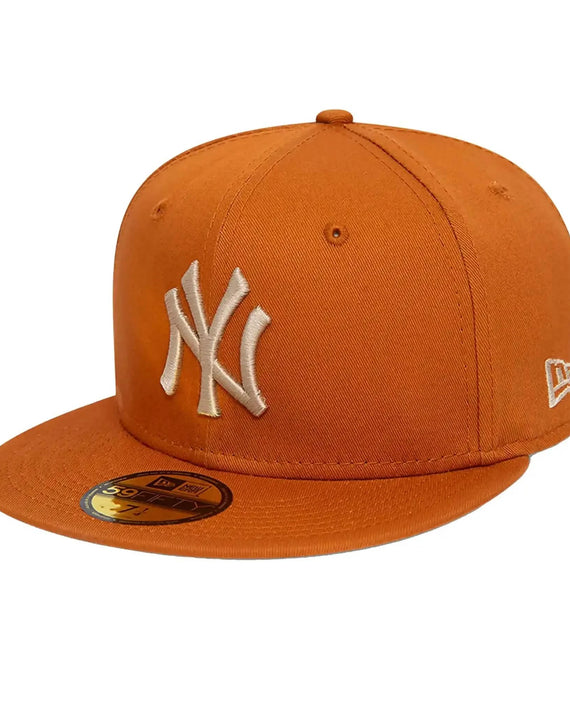 New York Yankees Fitted Cap Camel Beige