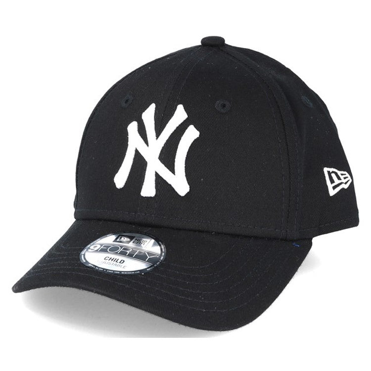 New Era New York Yankees MLB 9Forty Youth Cap Black White