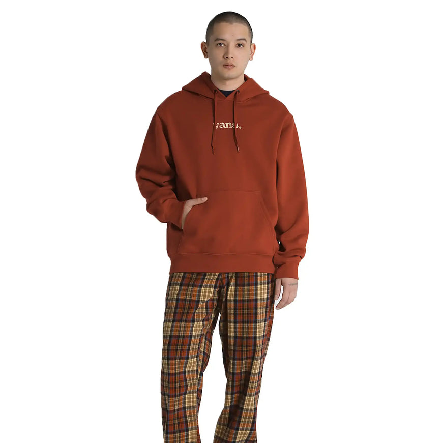 Lowered Relaxed Hoodie Red