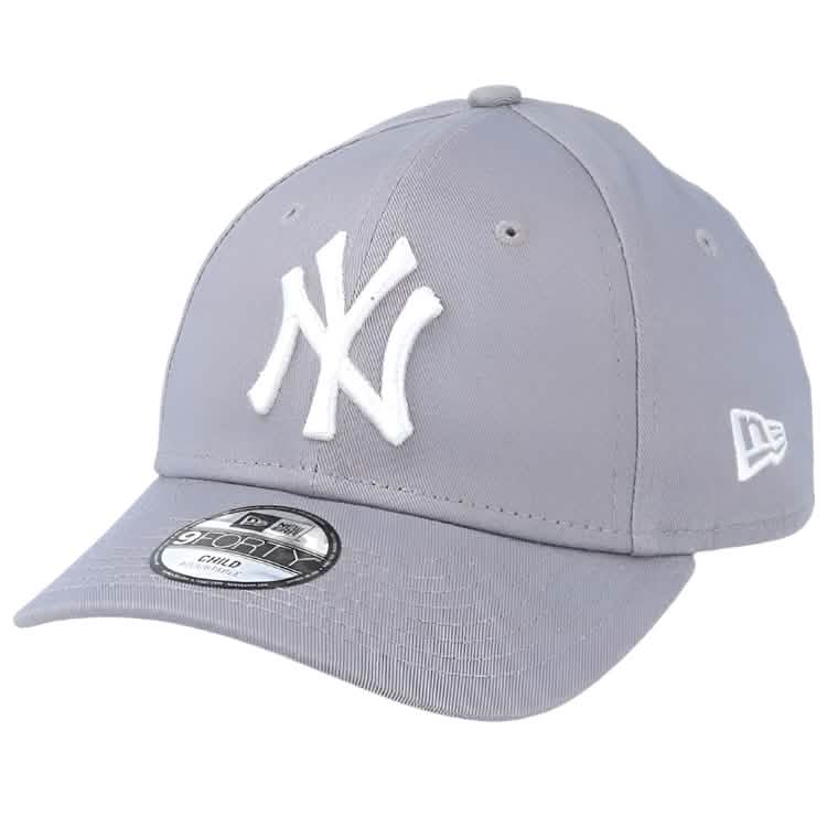 New Era New York Yankees MLB 9Forty Youth Cap Grijs