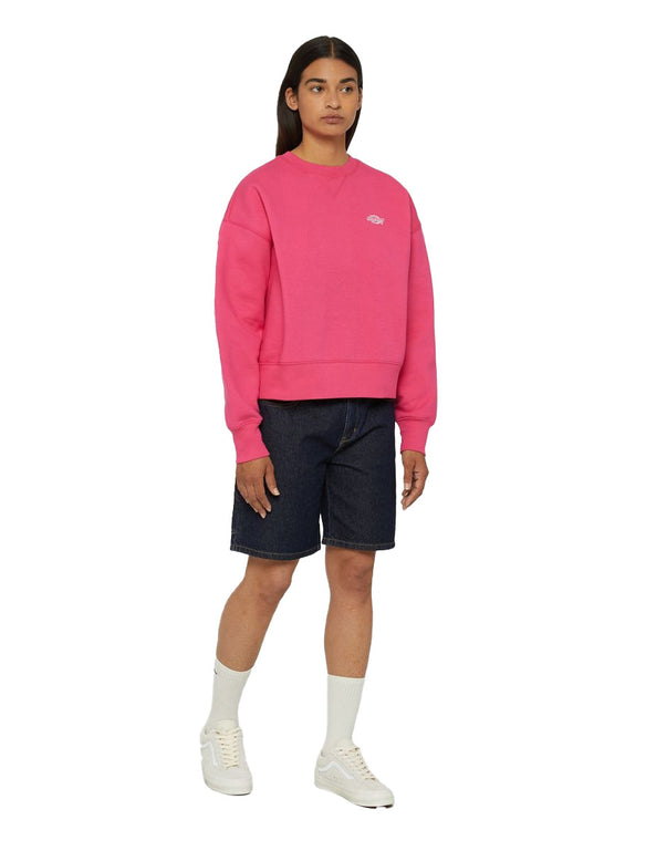 Dickies-Summerdale-Sweatshirt-Roze-Model-Full-Body