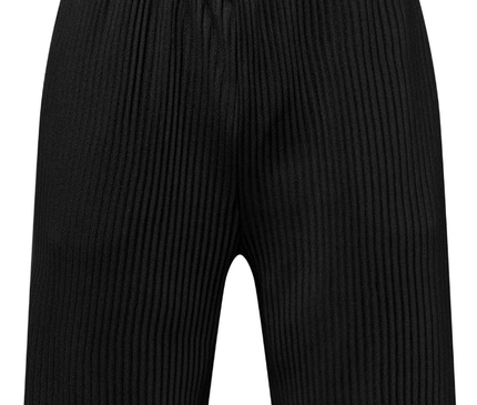 Asher Relax Pleated Short Black