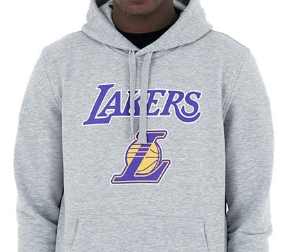 New Era LA Lakers Hoodie Grau 