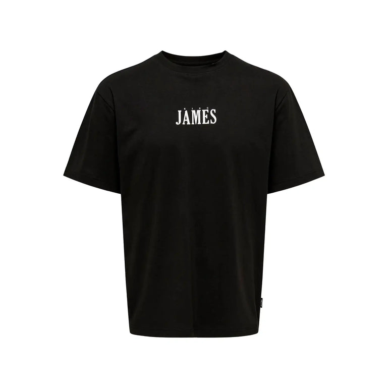 LeBron James Celebrity Relax Tee Zwart