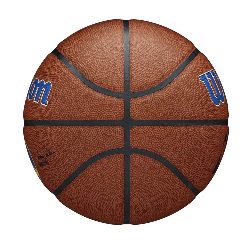 Wilson NBA GOLDEN STATE WARRIORS Composite Indoor / Outdoor Basketbal (7)