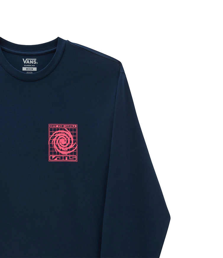 Vans-Logo-Space-Long-Sleeve-T-Shirt-Navy-Right-Side
