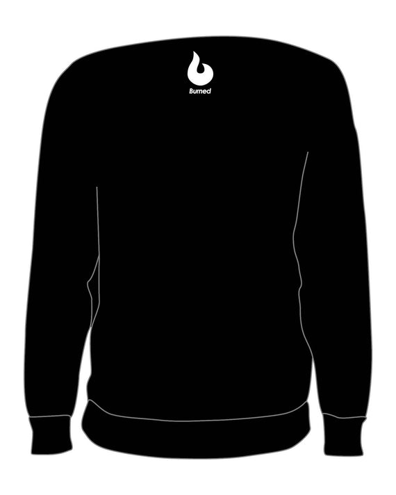 EBV Baros Crewneck Borduursel Zwart