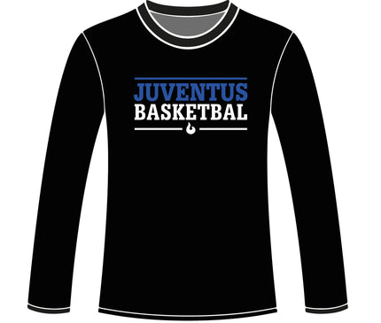 SBV Juventus T-shirt à manches longues texte noir