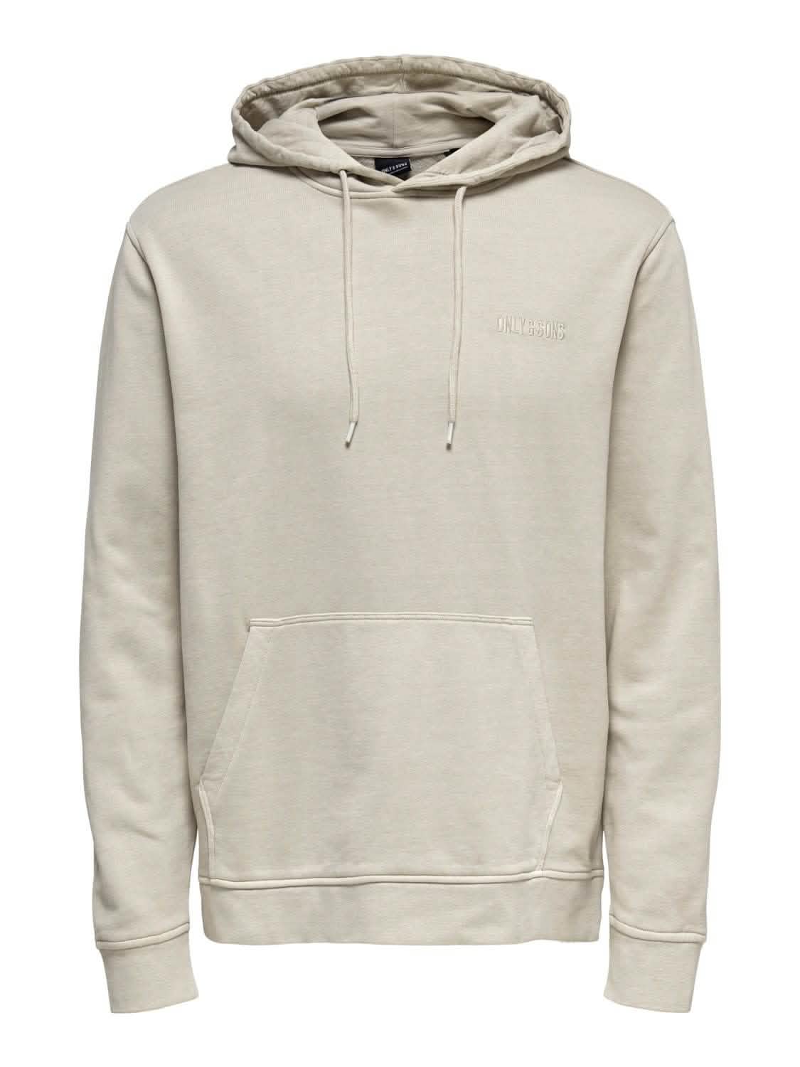Only Sons Regulair Hoodie Silver Lining – Burned