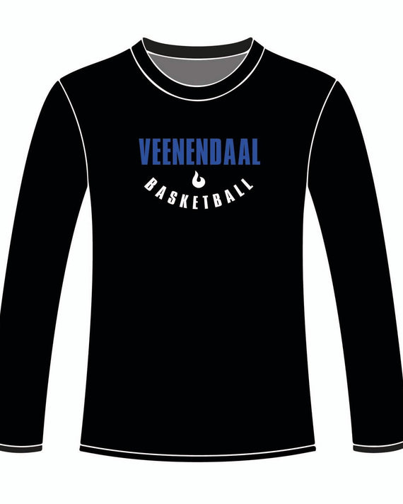 VBV Veenendaal Longsleeve Shootingshirt Zwart