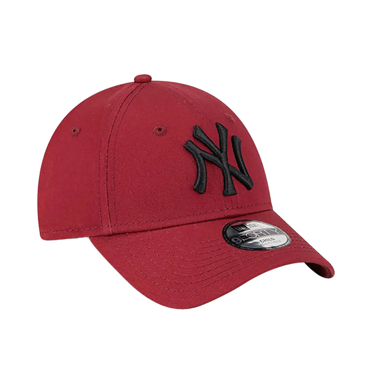 New York Yankees  9Forty Youth Cap Wine Red Black