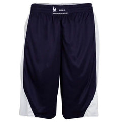 Burned Dubbelzijdig Short Donkerblauw Wit